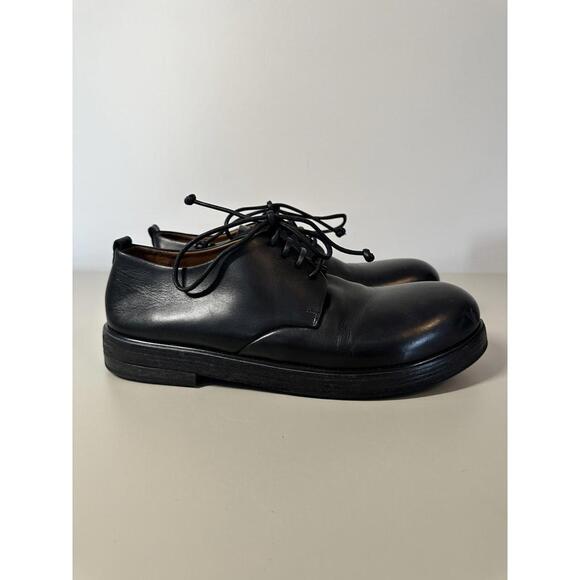 Marsell  Men’s Black Leather Derby’s Size IT 42 -US 9 - Picture 1 of 7